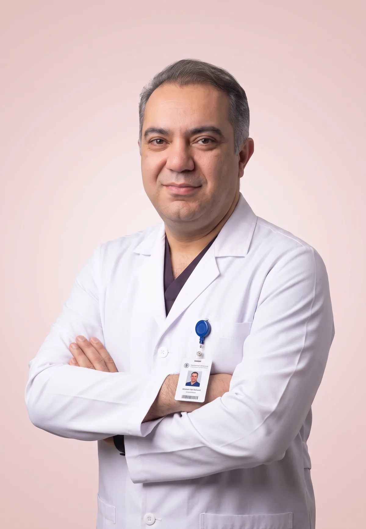 Dr. Shahab Arani at the clinic